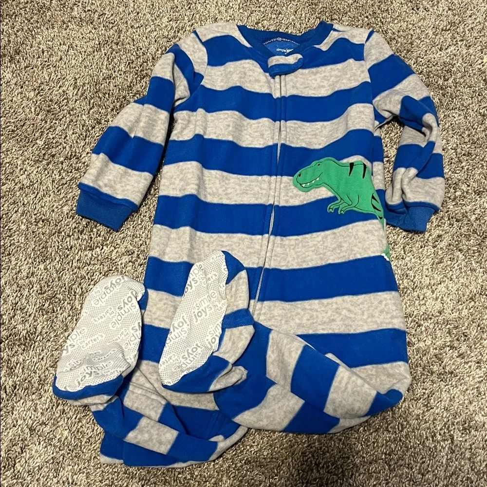 Carters 24M‎ Fleece Zipper Sleeper Pajamas